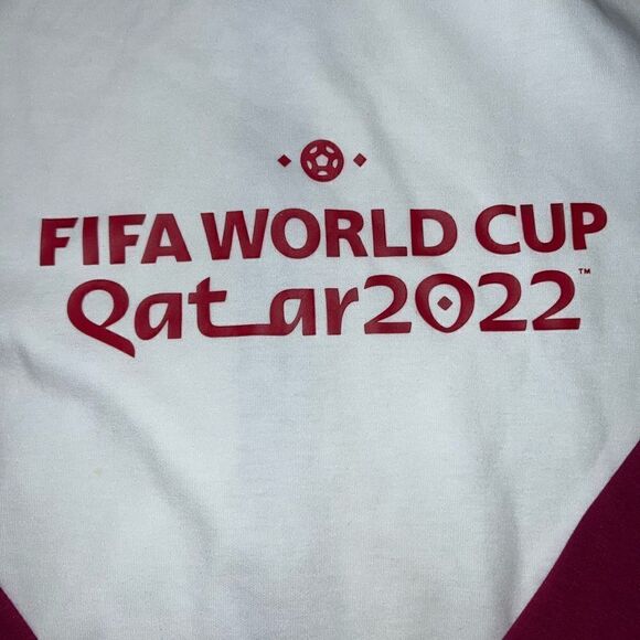 2022 World Cup Zip Up Hoodie Size Large - Picture 3 of 5